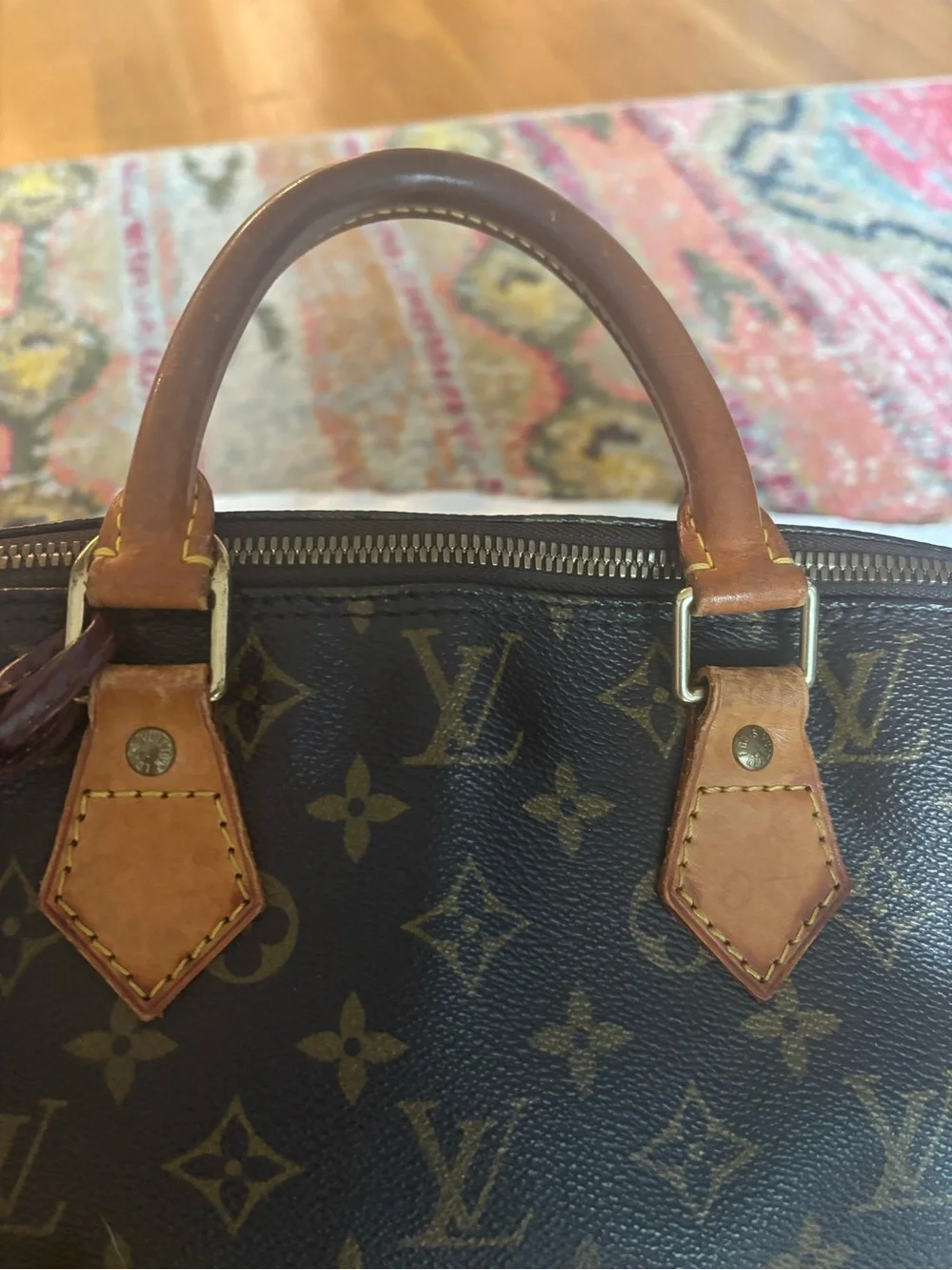 Louis Vuitton Vintage Monogram Alma PM Top Handle Bag - 1997
